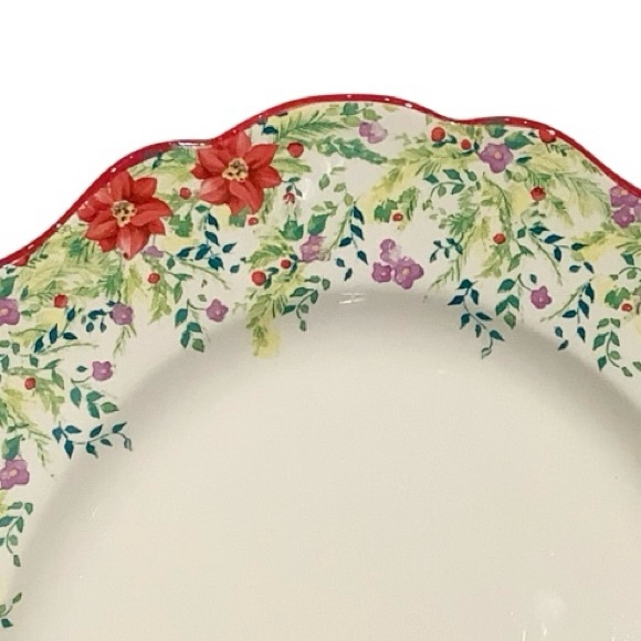 Pioneer Woman Holiday Cheer Turkey Platter Rare Find - Picture 3 of 7